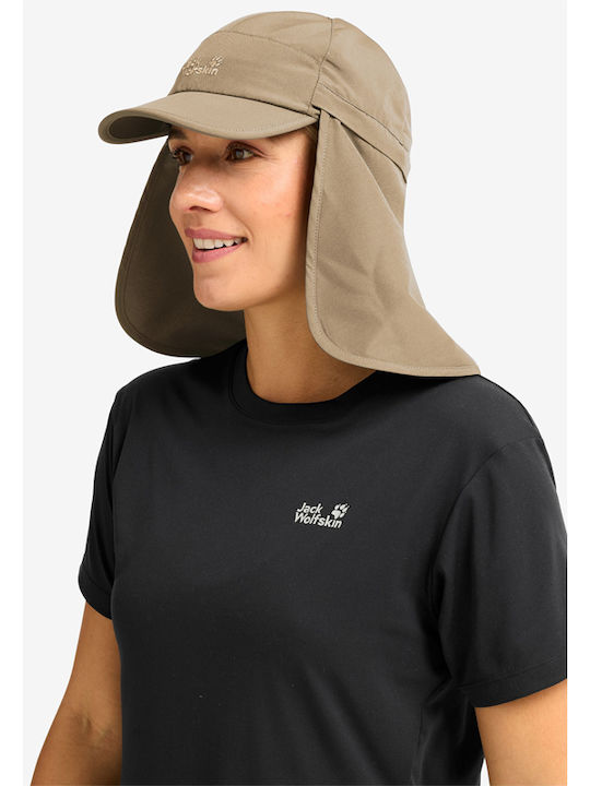 Jack Wolfskin Υφασμάτινo Ανδρικό Καπέλο Στυλ Bucket Καφέ