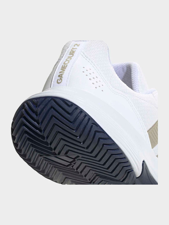 adidas Gamecourt 2.0 Мъжки Обувки За Тенис Бели