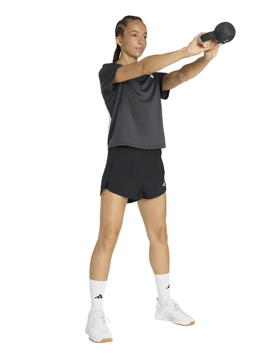 Essentials Damen-Shorts Aktivbekleidung Schwarz