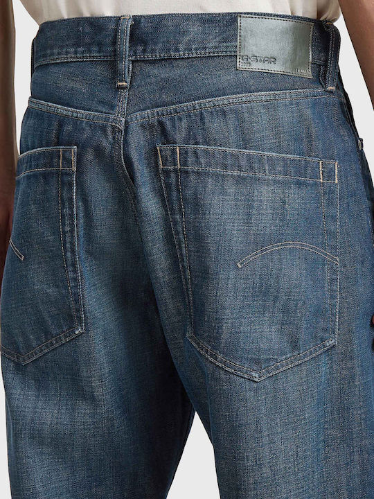 Men's Jeans Pants With Relaxed Straight Fit Blue
