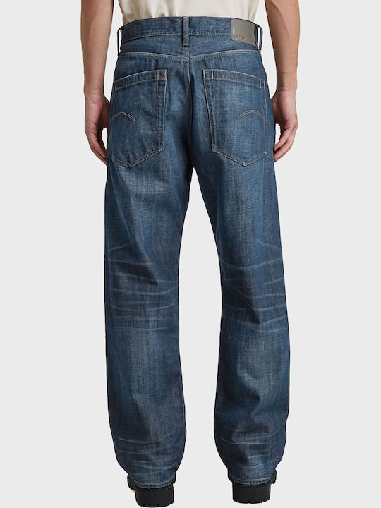 Men's Jeans Pants With Relaxed Straight Fit Blue