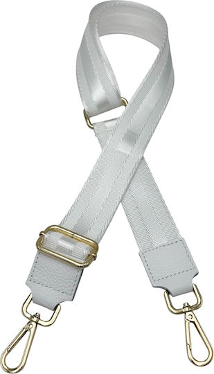 7894-280 Curea Din Material Savil Argintie