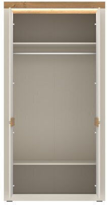 Ophtola 117 Δίφυλλη Ντουλάπα με Καθρέπτη 104x60x205cm Κασμίρι Ophtola 117 Δίφυλλη Ντουλάπα με Καθρέπτη 104x60x205cm Κασμίρι