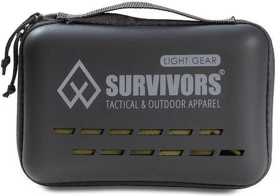 Survivors Πετσέτα Microfiber Προσώπου Πράσινη 100x50εκ.