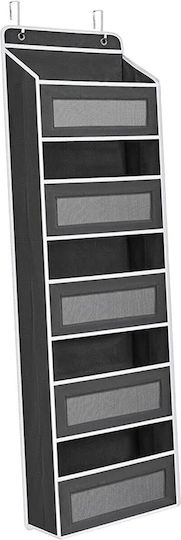 Alista Home Husă De Depozitare Haine Din Plastic Pentru Umeraș Neagră 146x40x17cm