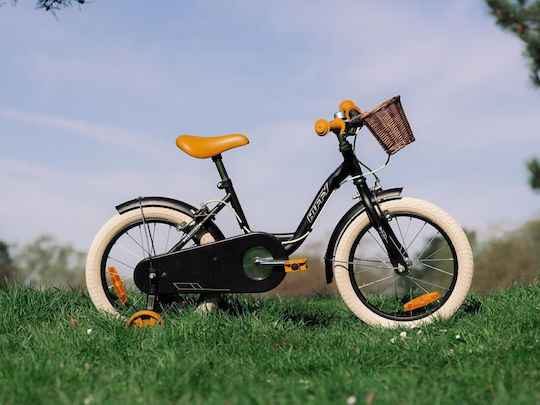 Huffy 16" Παιδικό Ποδήλατo Πόλης με Σκελετό Αλουμινίου (2025) Μαύρο