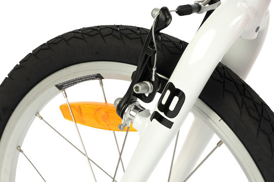 Karbon Bicicletă Copii 18" BMX cu Cadru din Aluminiu Roz