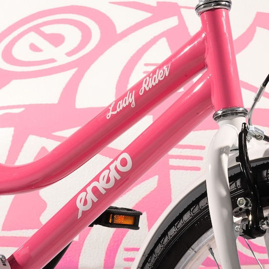 Enero 20 Zoll Kinderfahrrad BMX mit Aluminiumrahmen Rosa