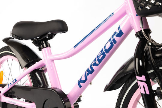 Karbon 16" Bicicletă Copii BMX cu Cadru din Aluminiu (2026) Roz