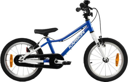Karbon 16" Детско Колело BMX с Алуминиева Рамка Син
