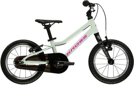Kross Bicicletă Copii BMX 14" cu Cadru din Aluminiu Verde