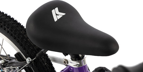 Karbon 14" Детско Колело BMX с Алуминиева Рамка 2025 Лилаво