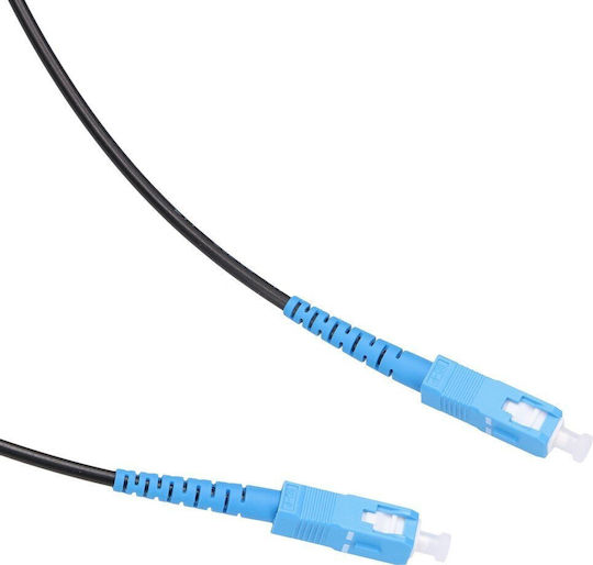 Extralink Flaches Netzwerkkabel Optische Faser SC/UPC-SC/UPC 15m