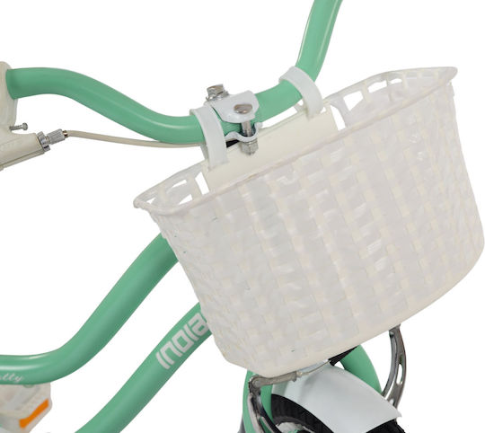 Indiana Pretty 16" Παιδικό Ποδήλατo BMX Πράσινο