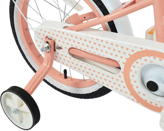 Indiana Pretty 16" Παιδικό Ποδήλατo BMX Πορτοκαλί