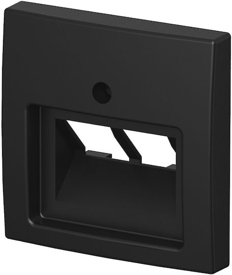 Switch Frame Busch-jaeger Bj 1803-02-915 Central Plate 2-Gang Busch-balance Si 2cka001753a0216