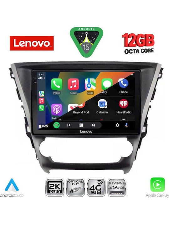 Lenovo Car Audio System for Toyota Avensis 2016-2019 Bluetooth USB WiFi GPS Apple CarPlay Android Auto with 10" Touch Screen
