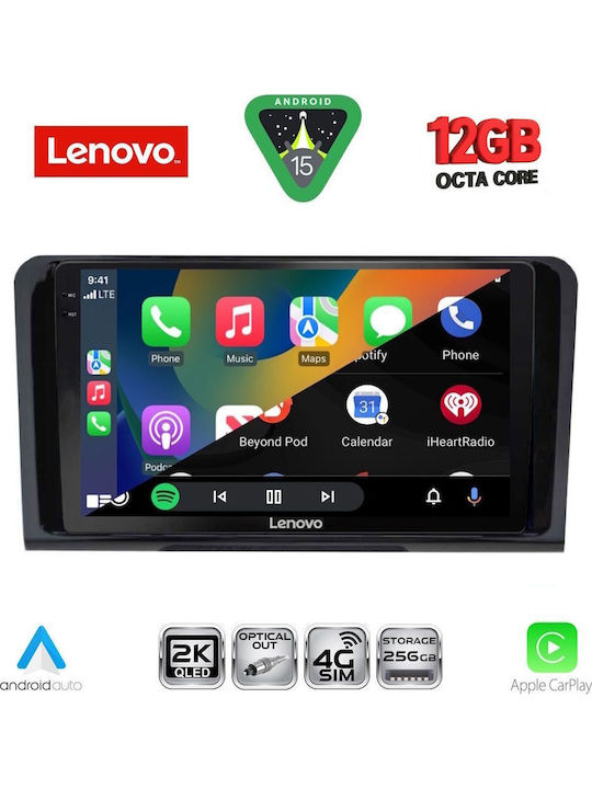 Lenovo Car Audio System for Mercedes-Benz ML / GL Class 2005-2011 Bluetooth USB WiFi GPS Apple CarPlay Android Auto with 9" Touch Screen