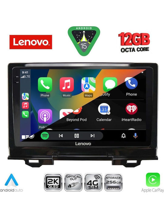 Lenovo Автомобилна Аудио Система За Honda HR-V 2021 Bluetooth USB Вграден Wi-Fi GPS Apple CarPlay Android Auto С 9" Touch Screen