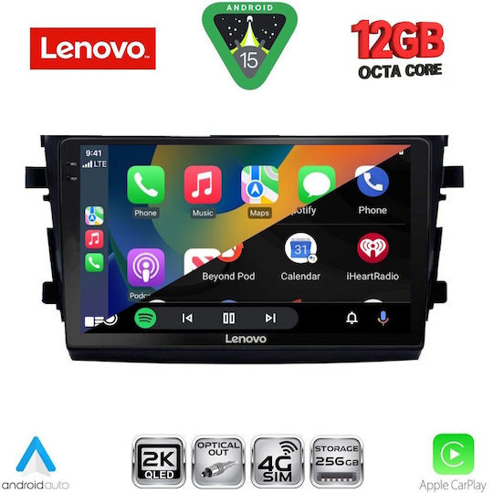 Lenovo Ηχοσύστημα Αυτοκινήτου για Suzuki Celerio 2015-2021 (Bluetooth/USB/WiFi/GPS/Apple-Carplay/Android-Auto) με Οθόνη Αφής 9"
