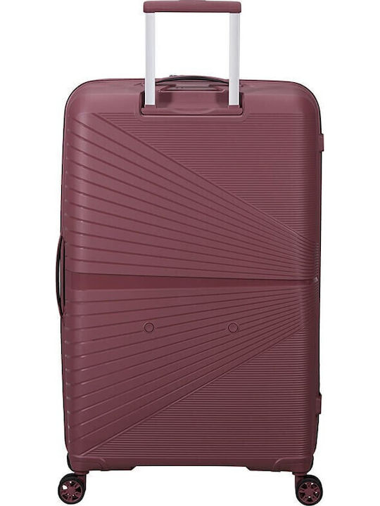 American Tourister Airconic Spinner Large Hard Travel Suitcase Purple with 4 Wheels Height 77cm 128188-A941