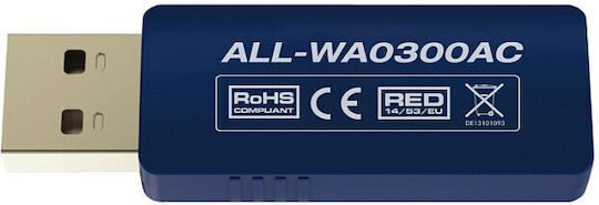 Allnet Αντάπτορας Δικτύου USB με Ασύρματη Σύνδεση Wi-Fi 800Mbps