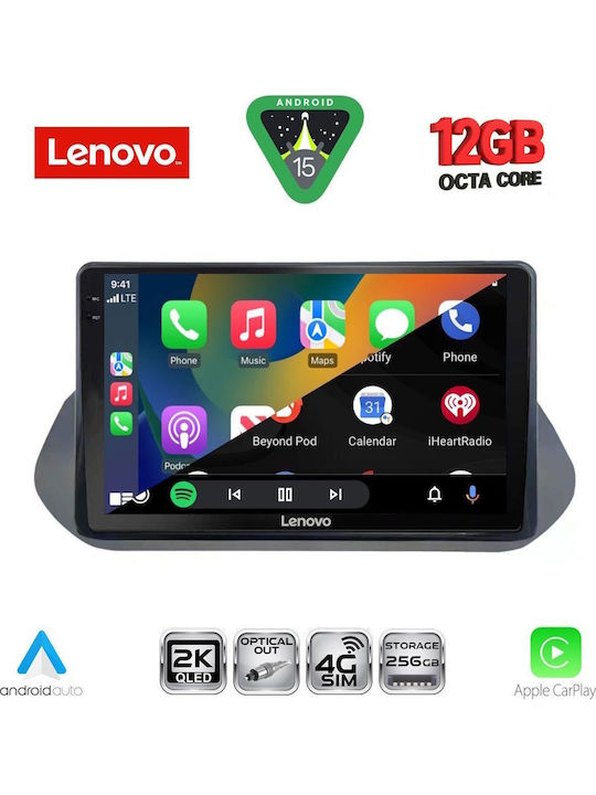 Lenovo Car Audio System for Nissan Qashqai 2021 Bluetooth USB WiFi GPS Apple CarPlay Android Auto with 10" Touch Screen