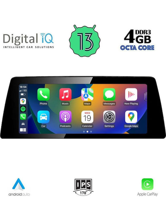 Digital IQ Car Audio System 2016-2019 (Bluetooth/USB/AUX/WiFi/GPS/Apple CarPlay/Android Auto) with 10.25" Touch Screen