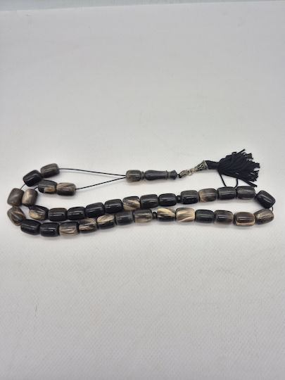 Handmade Bull Horn Worry Beads Natural Beads Traditional Aesthetic