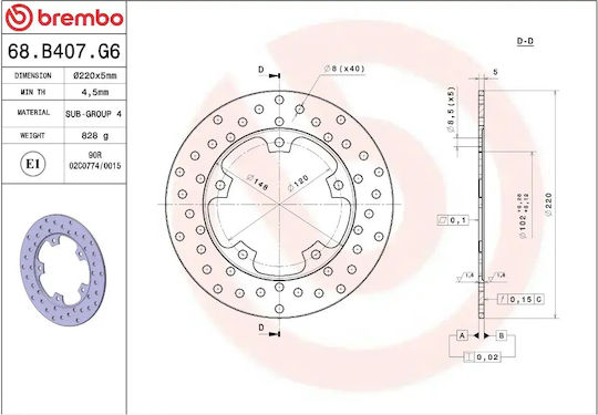 Brembo Brembo Motorrad Bremsscheiben