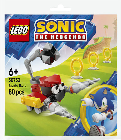 LEGO Sonic The Hedgehog Pentru 6+ Ani 80 Bucăți