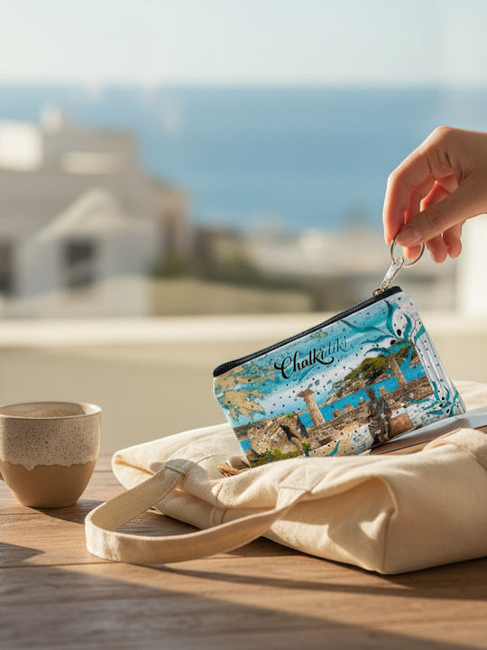 Πορτοφόλι Souvenir Μπρελόκ Σετ 10pcs Pvc Chalkidiki 11*7cm 871723