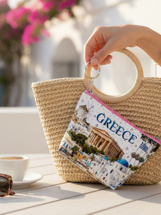 Πορτοφόλι Souvenir Μπρελόκ Mini Σετ 10pcs Pvc Greece 11*7*4cm 871818