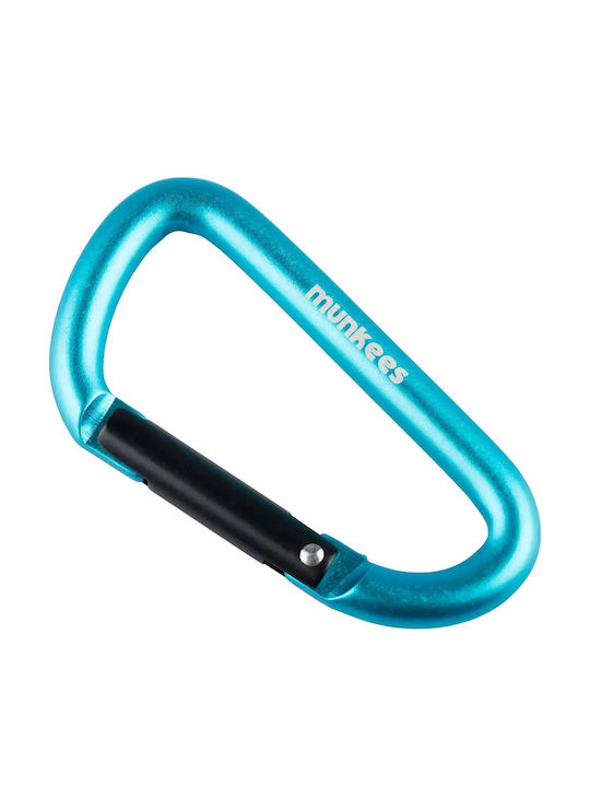 Munkees Carabiner D Shape 8x80mm 3208