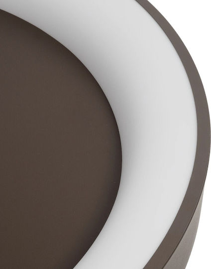kelvo Salem Deckenleuchte 60cm Weiß mit Integrierter LED