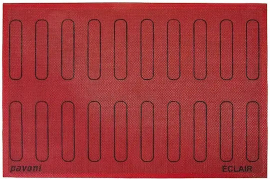 Силиконова Възглавница Microperforated Pavoni Mini Eclair Ecl48 48 Кухини 60x18mm 600x400mm