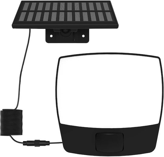 Modee Lighting Wasserdichter Solar LED Flutlichter Kaltweiß mit Bewegungssensor und Fotowiderstand IP44