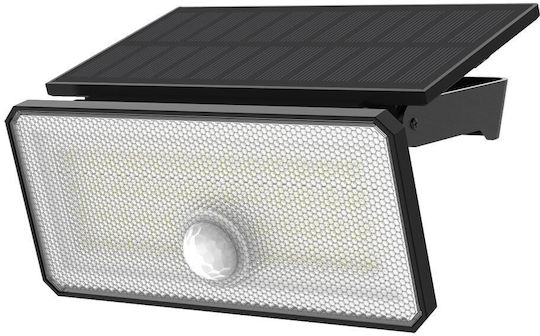 Modee Lighting Waterproof Solar LED Flood Light Cold White with Motion Sensor and Photocell IP44