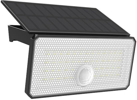 Modee Lighting Waterproof Solar LED Flood Light Cold White with Motion Sensor and Photocell IP44