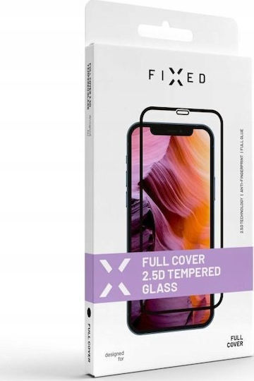 Fixed Full Face Tempered Glass Μαύρο (Redmi Note 13 5G)