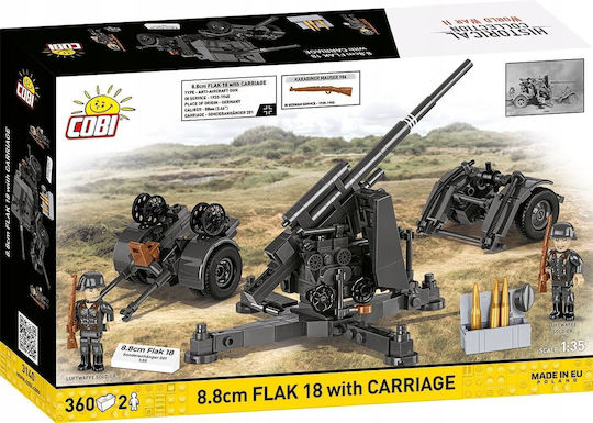 Puzzle Cobi Klocki Building Blocks 8.8 Cm Tank Trailer 360 Pieces