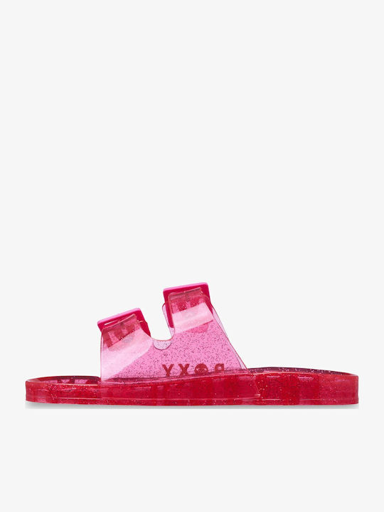 Kattie Flip Flops In Fuchsia Colour