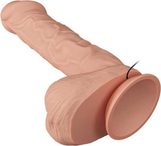 Baile Dildo Realist Vibrator Realist cu Control de la Distanță 26cm Negru