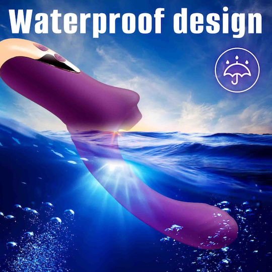 B - Series Cute Suking Vibrator G-Spot Roșu