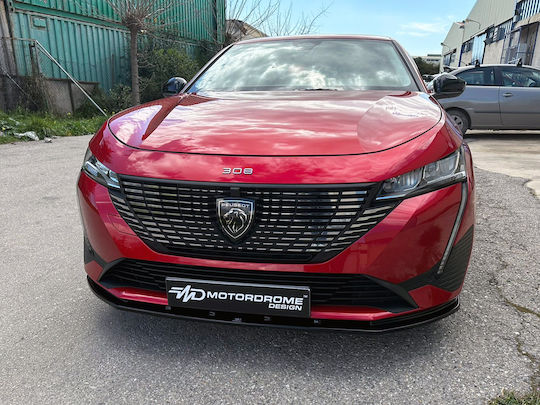 Motordrome Spoiler Αυτοκινήτου Μπροστά Συμβατό με Peugeot 308 2021