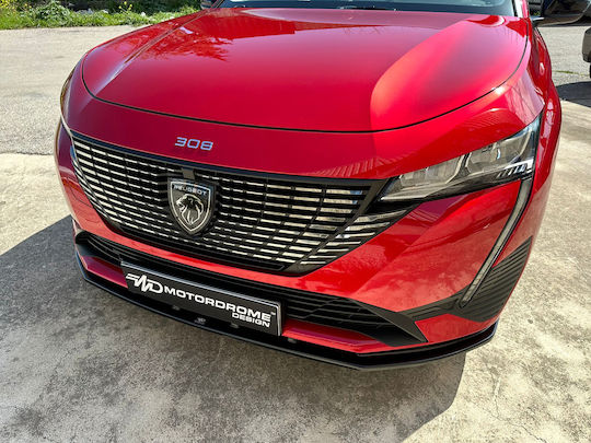 Motordrome Spoiler Αυτοκινήτου Μπροστά Συμβατό με Peugeot 308 2021