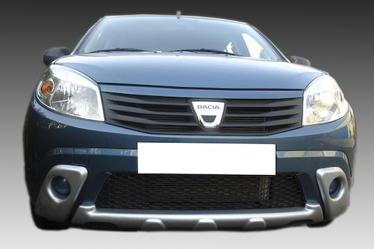 Motordrome Diffusor Auto Vorderseite Kompatibel mit Dacia Sandero 2008-2012