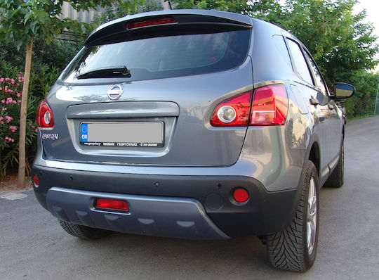 Motordrome Diffuser Car Rear Compatible with Nissan Qashqai Facelift 2009-2013 with Sensors