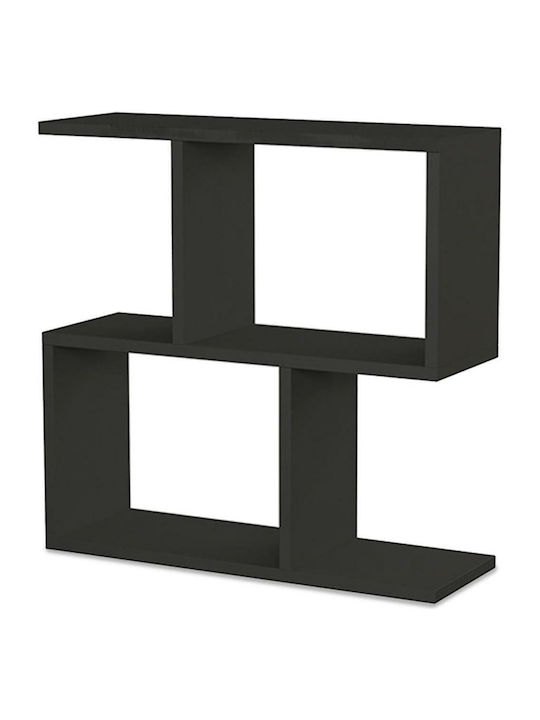 Rectangular Măsuță auxiliară Homemania Cărbune de lemn L60xW20xH60cm.