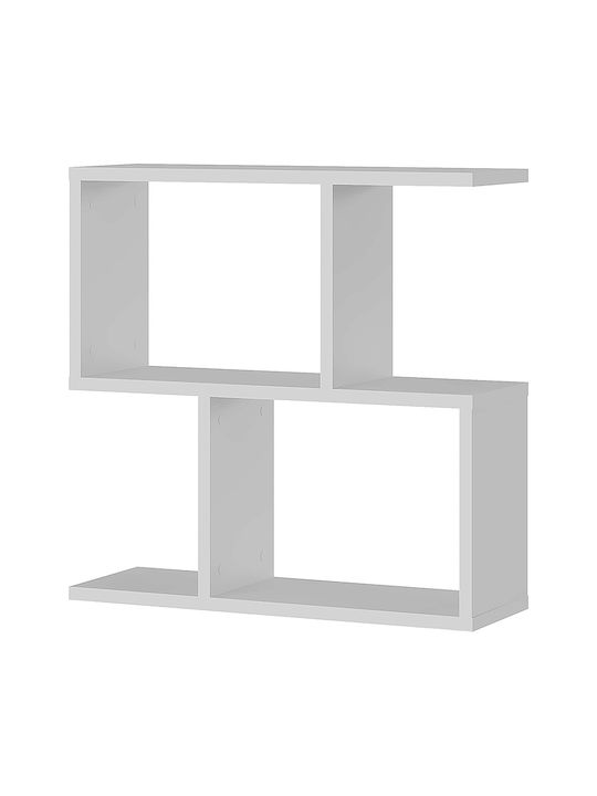 Masă Laterală Rectangulară Homemania din Lemn Albă 60x20x60cm